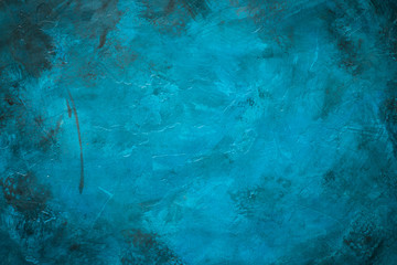 Blue stone background.