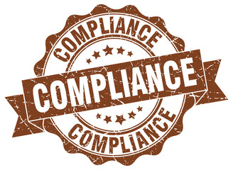 compliance stamp. sign. seal