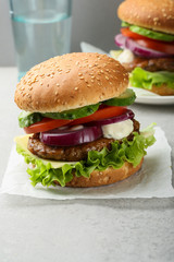 Fast food burger
