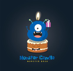 Monster Cartoon numbers