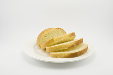 white bread chopped