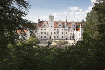 Fototapeta na wymiar Das historische Schloss Boitzenburg, Uckermark