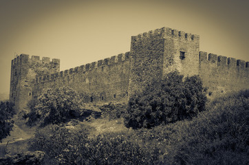 Frangokastello, the Venetian fortress located on the south coast of the prefecture of Chania.
