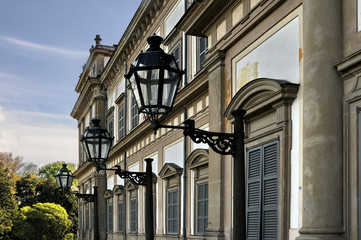 Fototapeta na wymiar Monza, Villa Reale