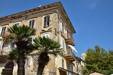 Fototapeta na wymiar Village d'Erbalunga dans le cap Corse