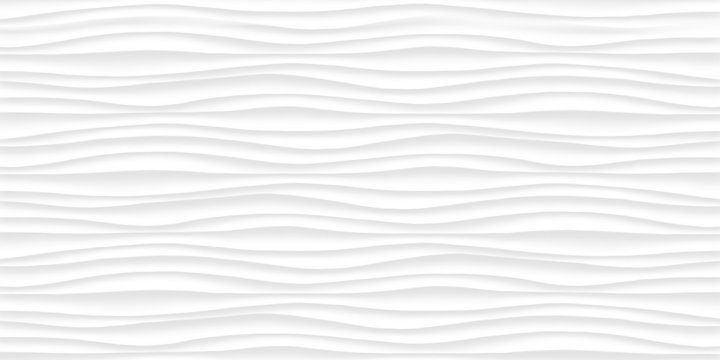 Line White texture. Gray abstract pattern seamless. Wave wavy nature geometric modern. © SK_PueN