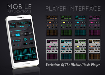 Audio player template.
