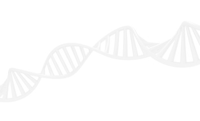 3d dna spiral. 3d rendering.