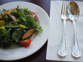 サラダ/主食の前に
