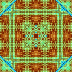 abstrakt farbverlauf geometrisch symmetrisch muster