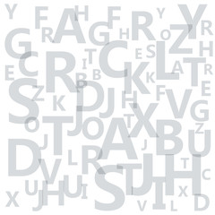 Vector Abstract  Alphabet  background