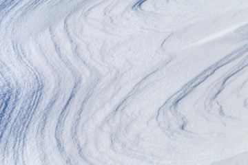 Image with a snowy texture