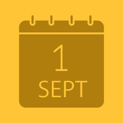 September 1st glyph color icon