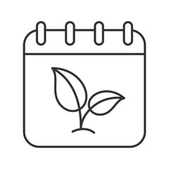 World Environment Day linear icon