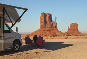 Wohnmobil, The View Campground, Monument Valley