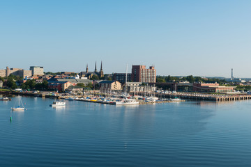 Charlottetown centre and marina