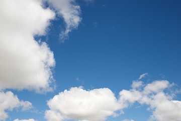 Sky background view