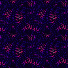 Abstract pattern doodle hatch ornament fabric pink