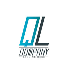 Initial Letter QL Design Logo Template
