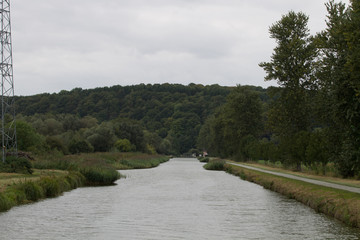Fototapeta premium Canal du Rhône au Rhin