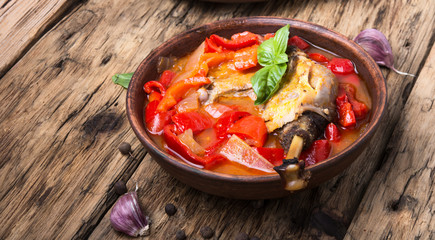 lecso dish of Hungarian cuisine