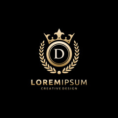 Royal Queen D Letter