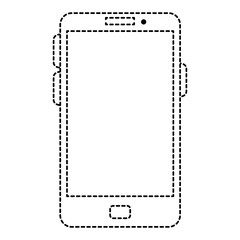 smartphone device isolated icon vector illustration design