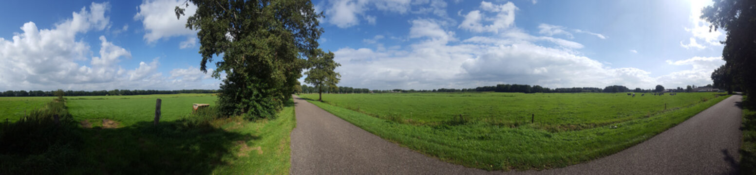 panorama platteland