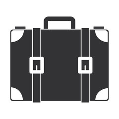 travel suitcase isolated icon vector illustration design