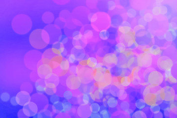 blurry blue pink background with bokeh