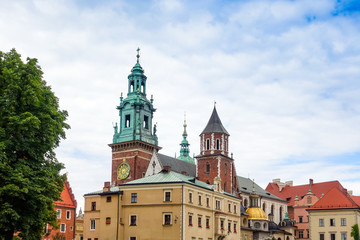 Fototapeta premium Wawel Royal Castle in Krakow, Poland