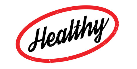 Healthy rubber stamp. Grunge design with dust scratches. Effects can be easily removed for a clean, crisp look. Color is easily changed.