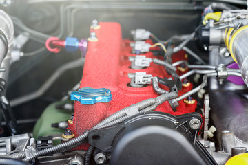 Race car engine , 4 Cylinder type