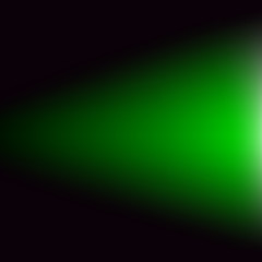 Green Luminous Ray in the Dark . Abstract Background . Template for your Design . Isolated Vector Illustration