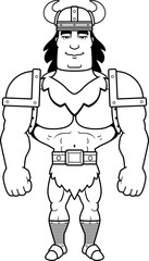 Cartoon Barbarian Smiling