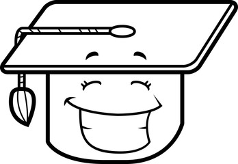 Graduation Cap Smiling