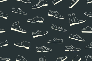 shoes seamless pattern