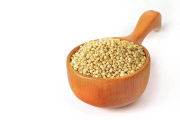 Indian Made sorghum with Wooden Scoop