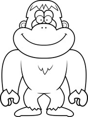 Cartoon Bigfoot