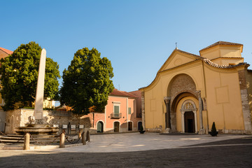 Fototapeta na wymiar Church of Santa Sofia in Benevento (Italy)