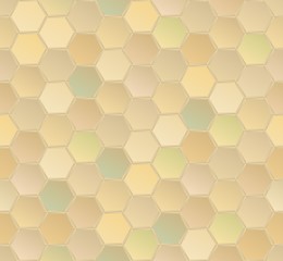 Fototapeta na wymiar seamless pastel background, hexagonal shape pattern