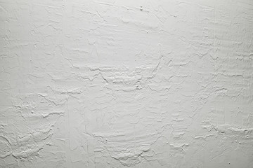 White plaster on the wall background or texture