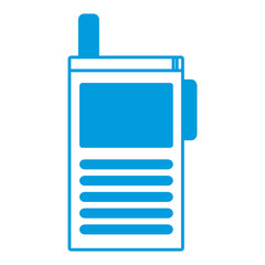 Old cellphone technology icon vector illustration graphic design