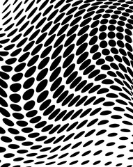 dot halftone. dotted design element abstract morph art background