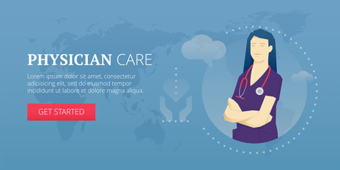 Physician care banner