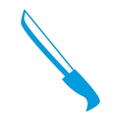 Bread knife isolated icon vector illustration graphic design