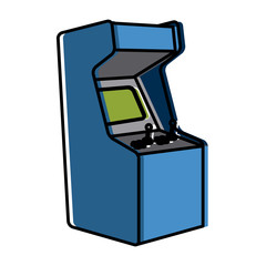 Arcade videogame isolated icon vector illustration graphic design