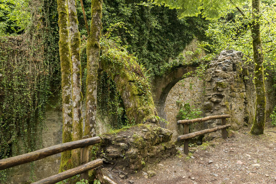 Abandoned factory of arms of Eugi in Navarre