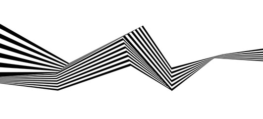 black and white stripe line pattern abstract graphic