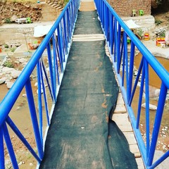 Obraz premium Pont suspendu